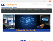 Tablet Screenshot of dc-automation.com
